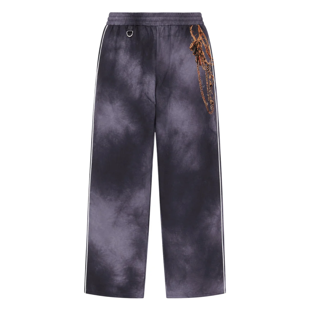 Trompe L'Oeil Embroidery Track Pants - 1