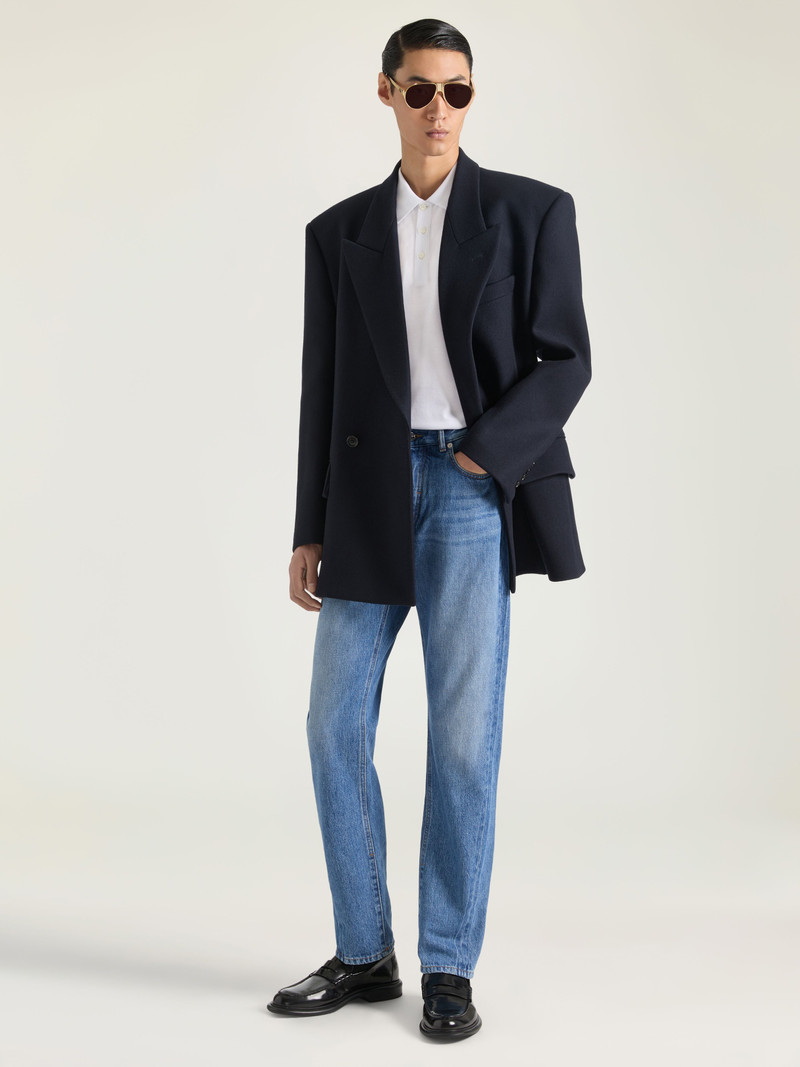 Givenchy COUTURE SEAM STRAIGHT FIT SHADOW WASHED JEANS outlook