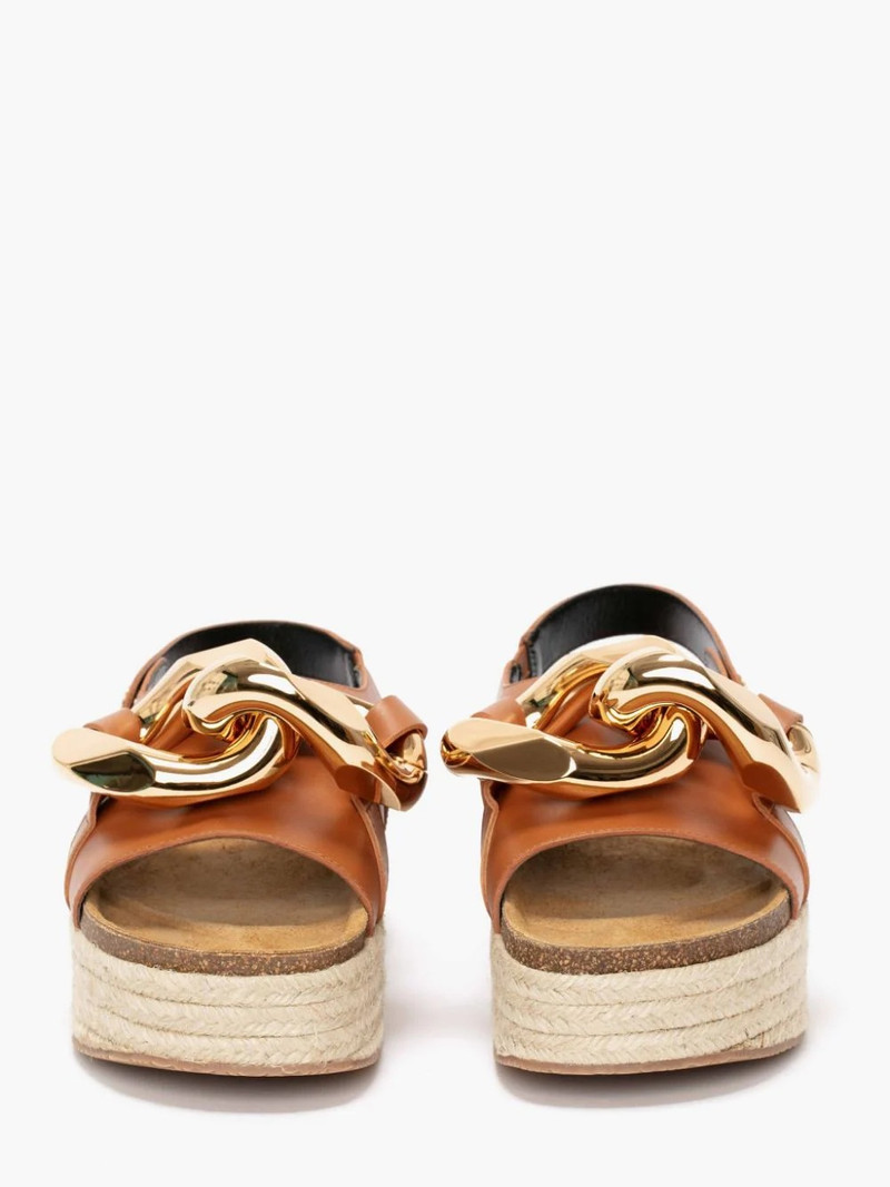 WOMEN'S CHAIN PLATFORM SANDALS 3