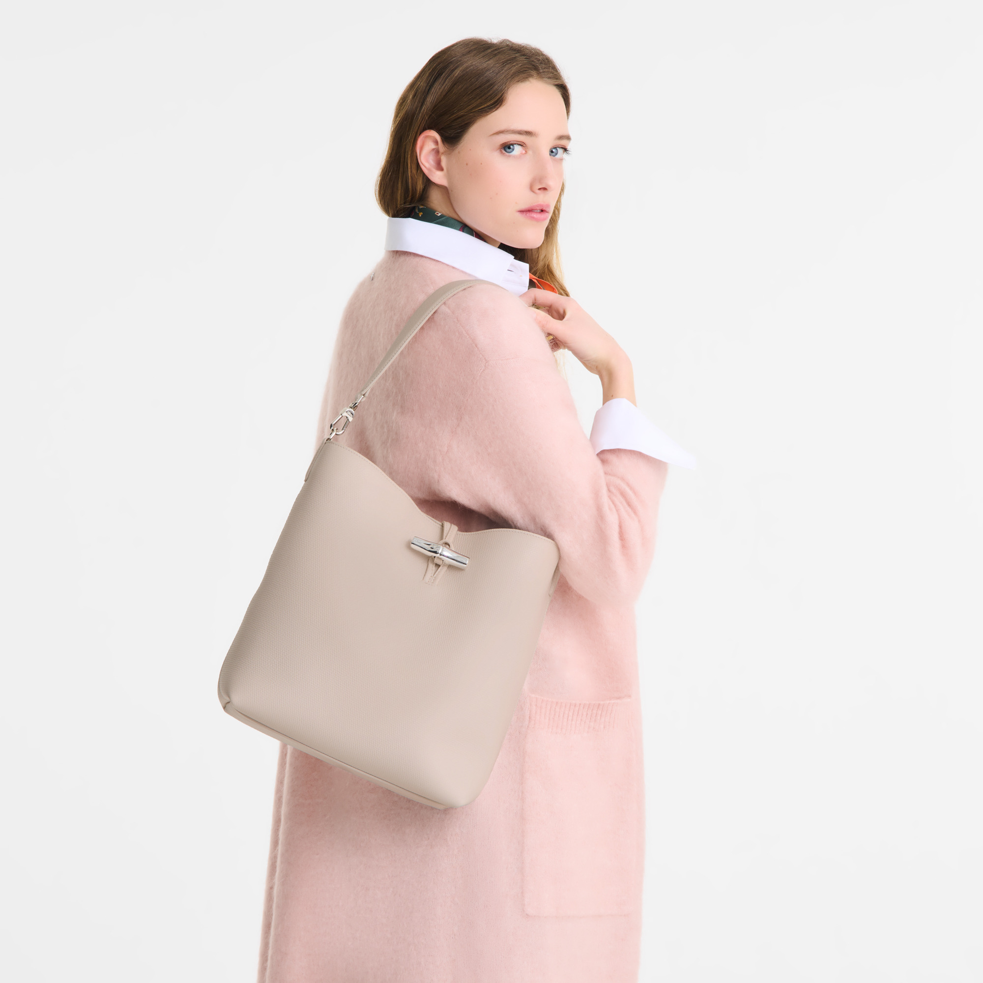 Le Roseau Hobo bag Paper - Leather - 2