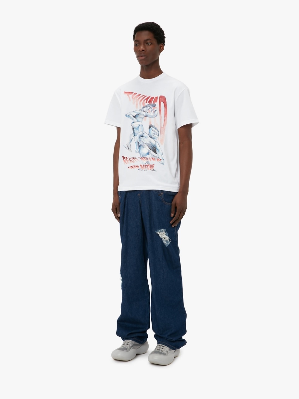 POL ANGLADA PRINT T-SHIRT - 4