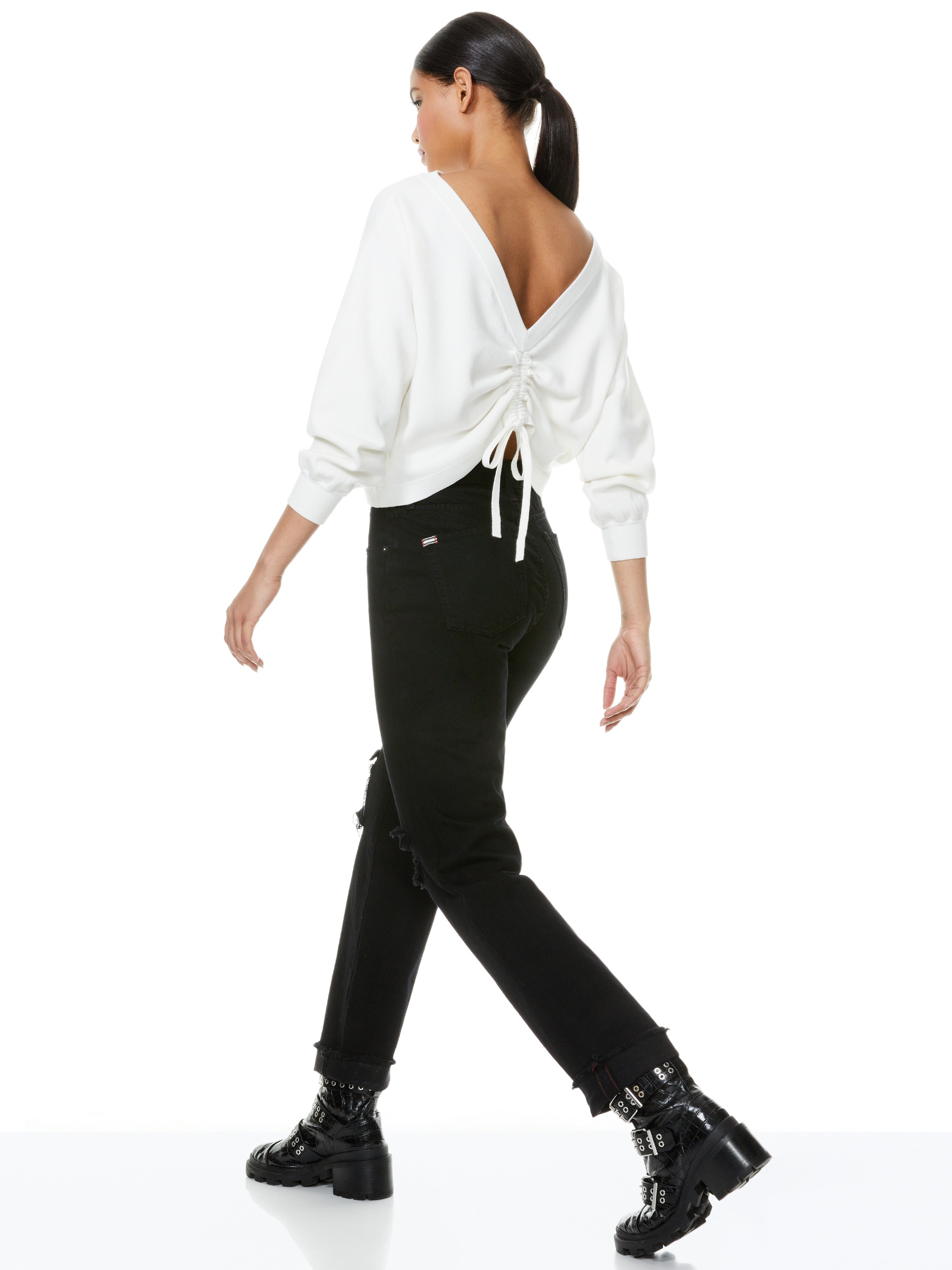 NORA REVERSIBLE DRAWCORD PULLOVER - 7