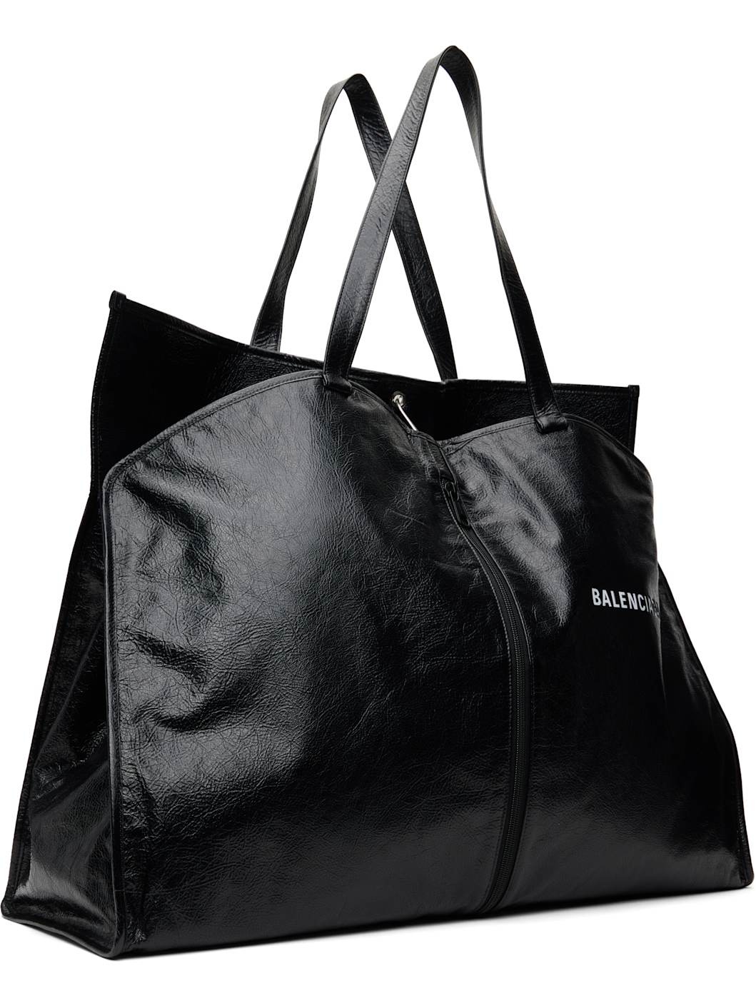 Black Shopper Garment Tote - 2