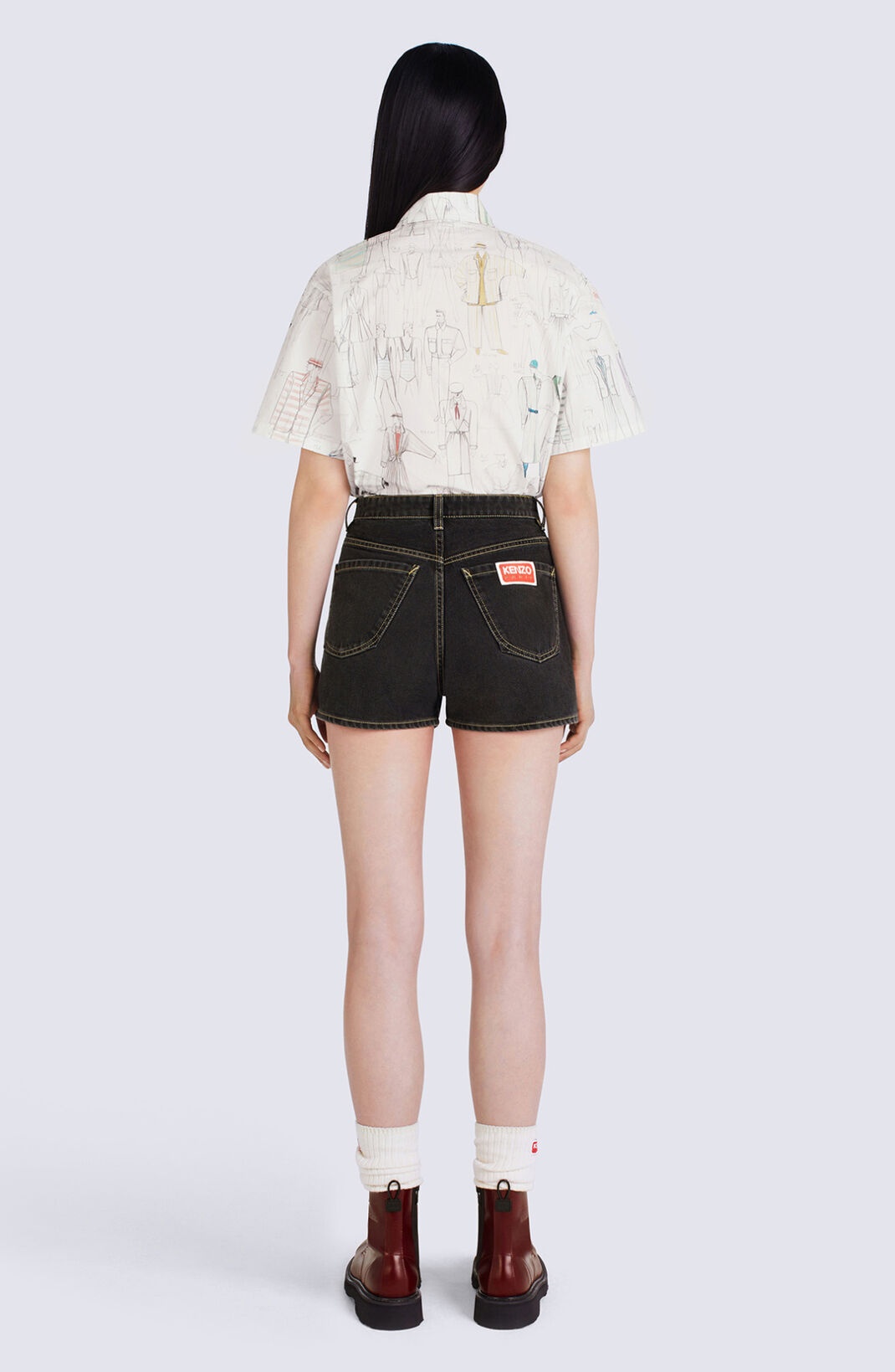 HIMAWARI demin shorts - 4