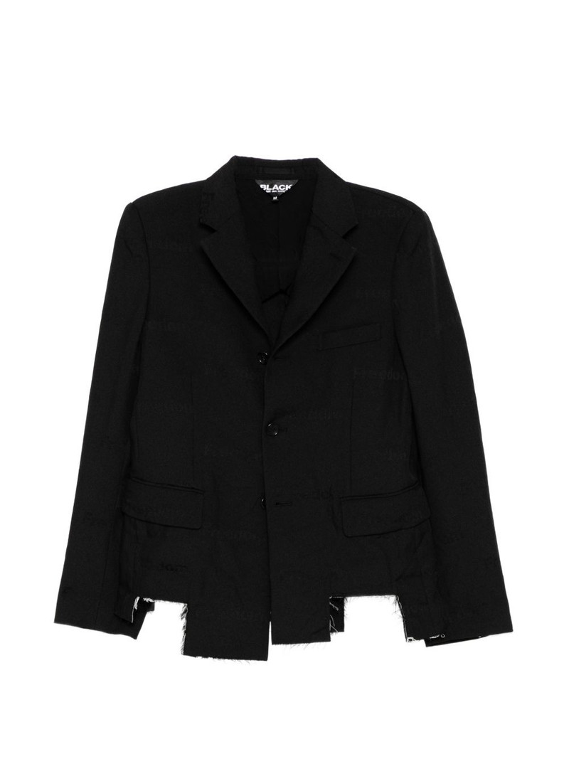 asymmetric-hem blazer 1