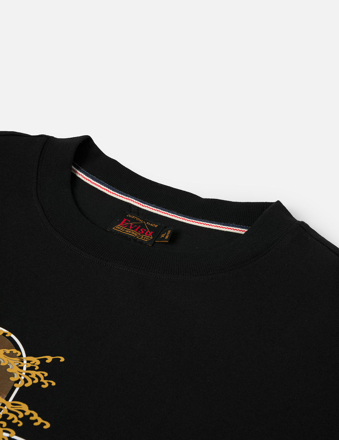 Seagull and Wave Print Relax Fit T-Shirt - 7