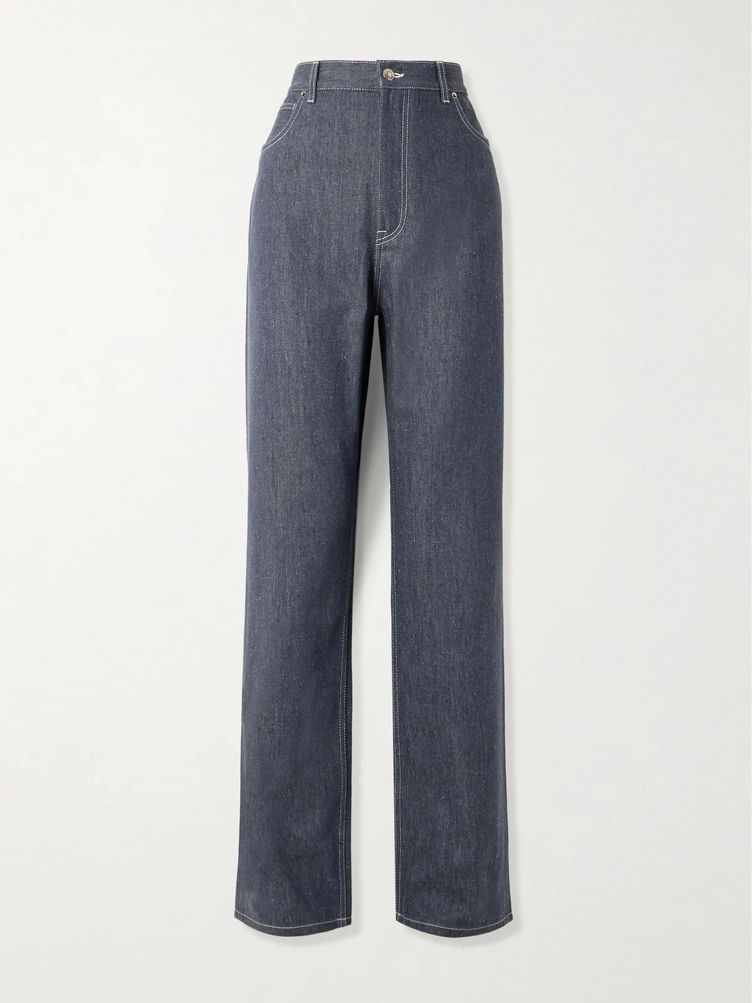 Tye straight-leg jeans Mid denim - 1