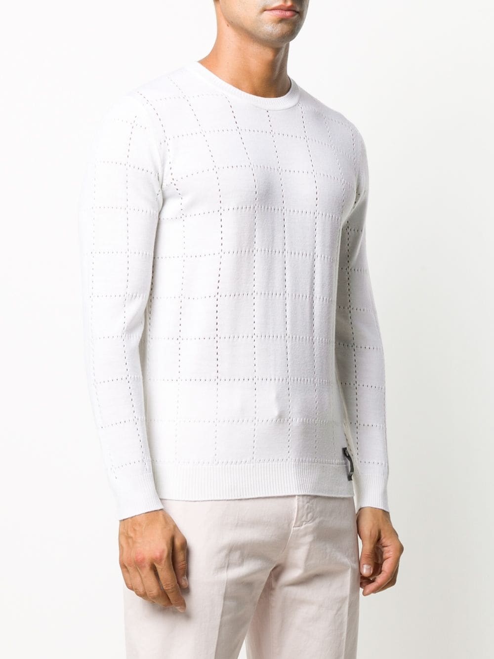 perforated-grid jumper - 3