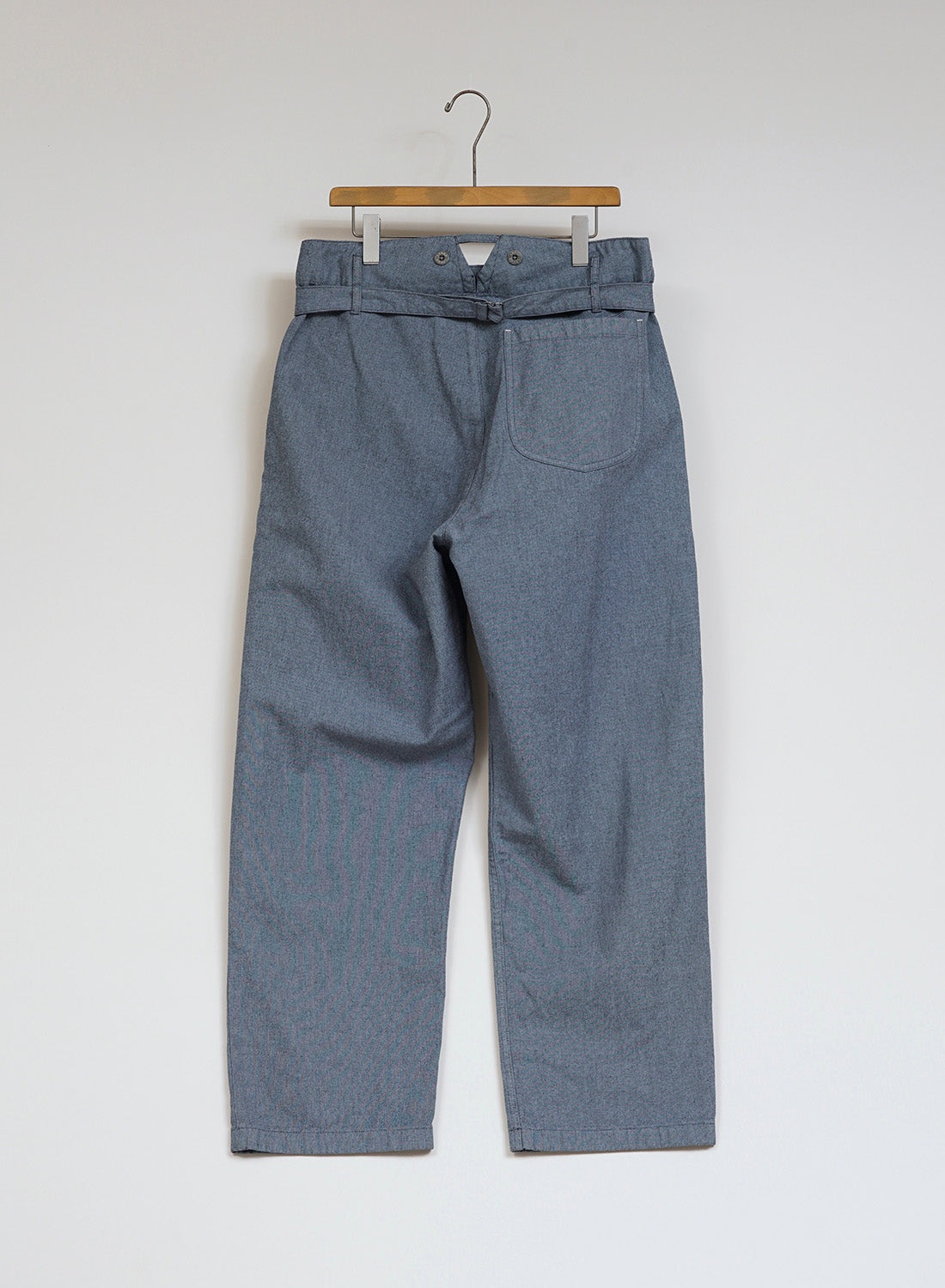 New Workwear Pant Broken Twill in Washed Blue - 6