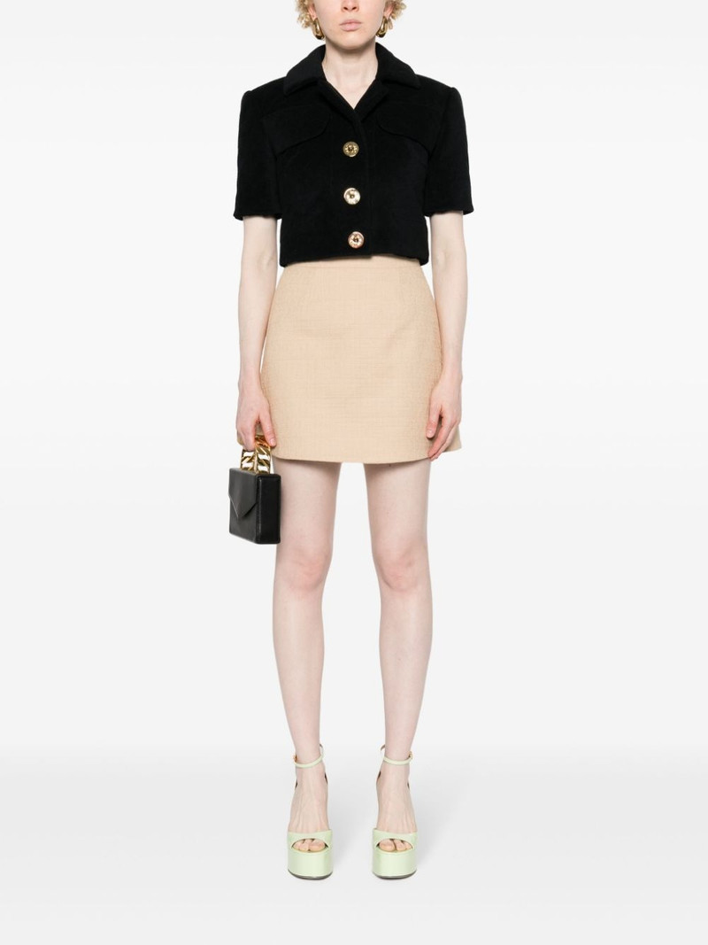 PATOU bouclÃ© mini skirt outlook