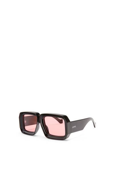 Loewe Paula's Ibiza dive in mask sunglasses in acetate outlook