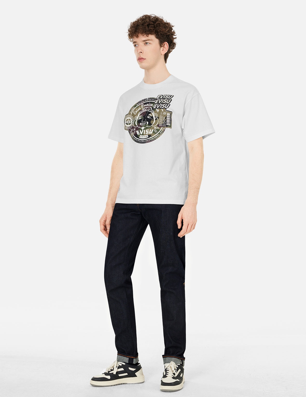 Camouflage Godhead Print Relax Fit T-Shirt - 3