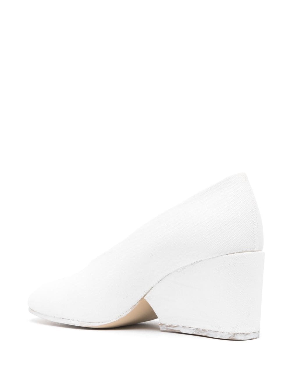 75mm leather pumps - 3