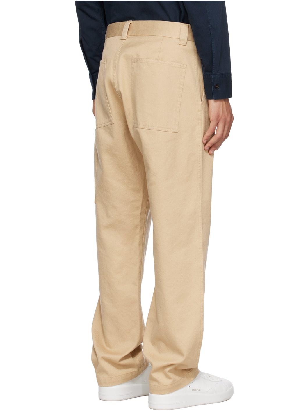 Beige Mikkel 1721 Trousers - 3