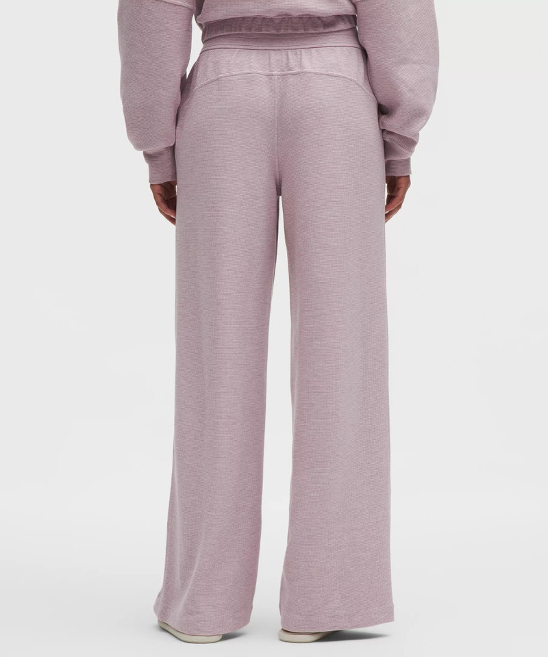 Scuba Mid-Rise Wide-Leg Pant *Waffle 3