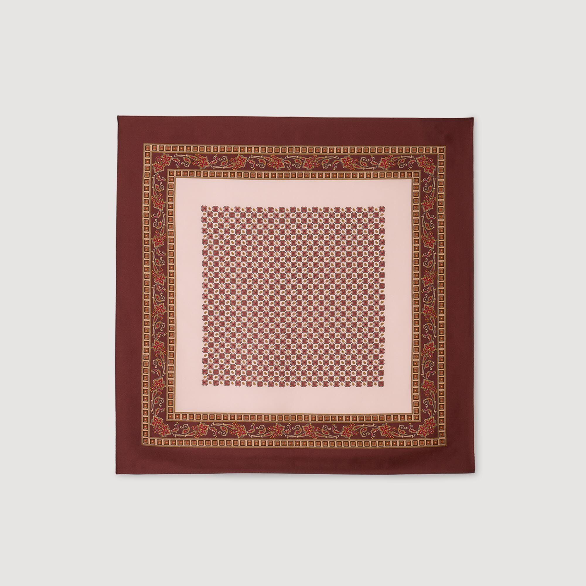 PLACED PRINT SCARF - 3
