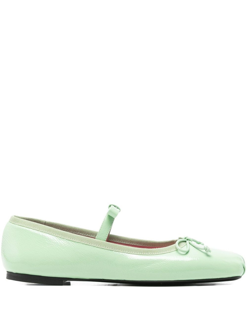 bow-detail ballet flats 1