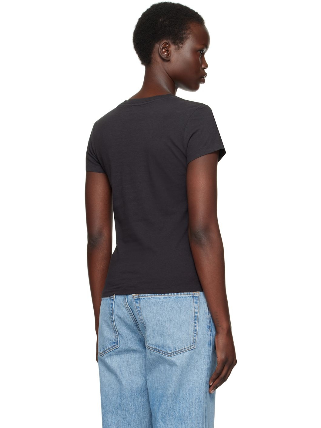 Black Hanes Edition 1960s Slim T-shirt - 3