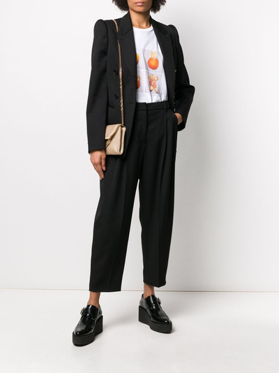 Stella McCartney decorative button blazer outlook