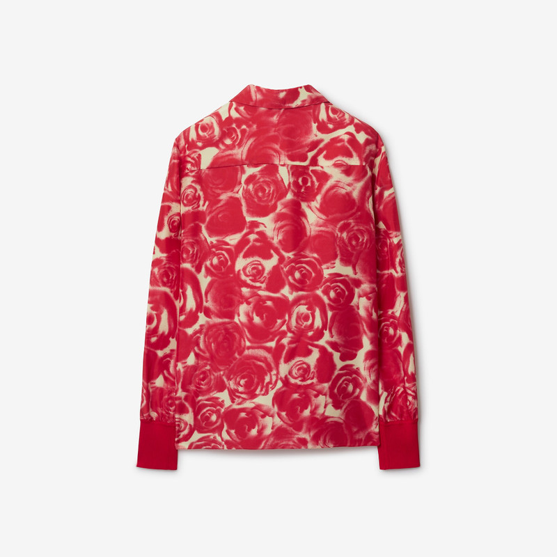 Rose Silk Shirt 5