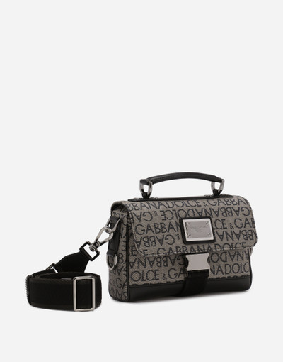 Dolce & Gabbana Jacquard crossbody bag outlook