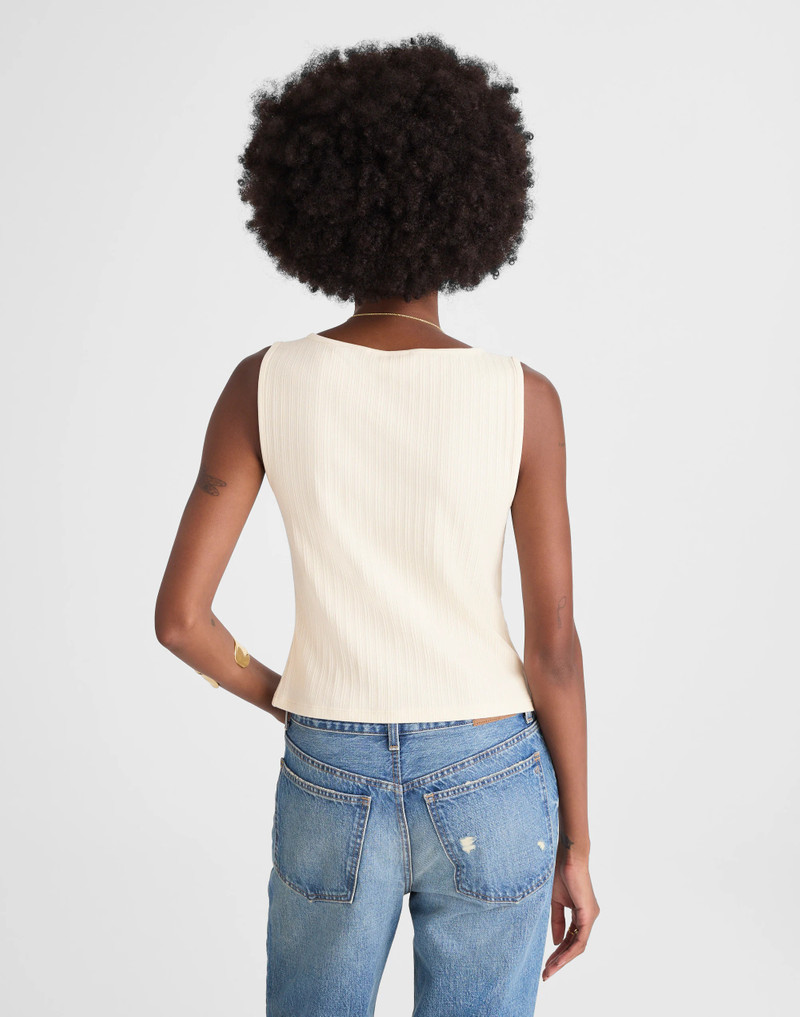 Madewell Ribbed Crewneck Shell Top outlook