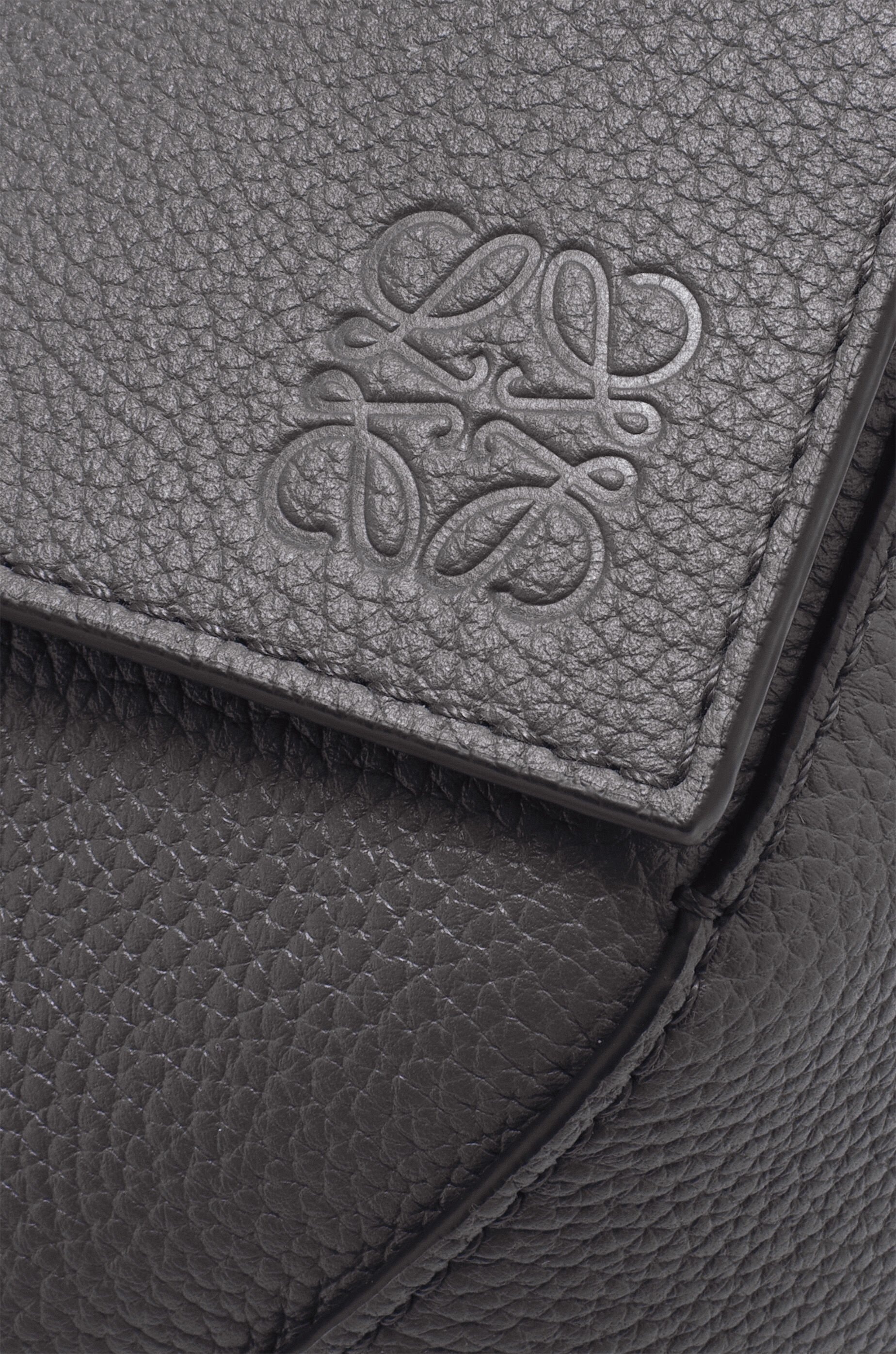Large Puzzle bag in grained calfskin - 7