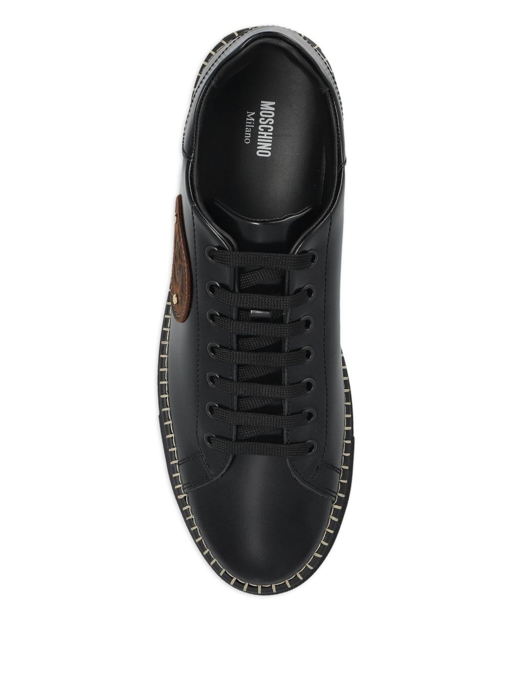 logo-embossed trainers - 4