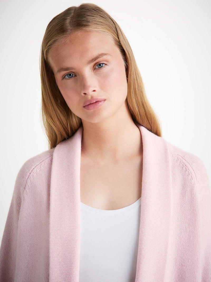 Women's Cardigan Nina Cashmere Ice Pink - 5