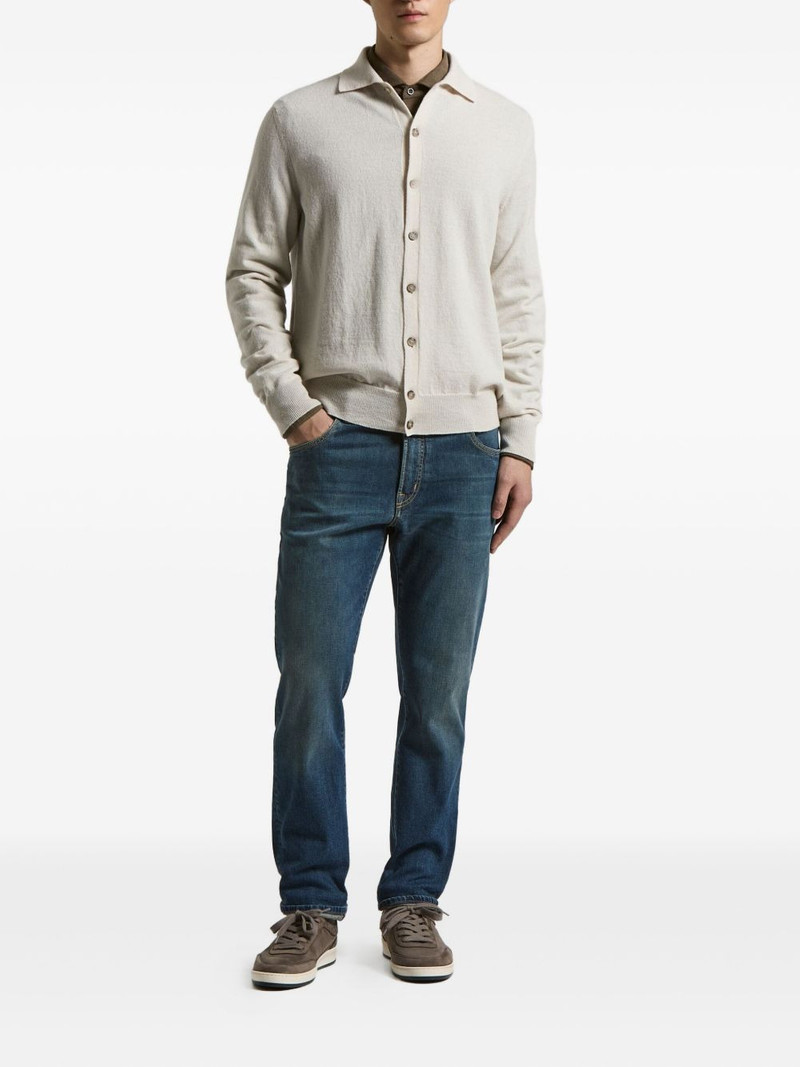 PESERICO button-fastening cardigan outlook