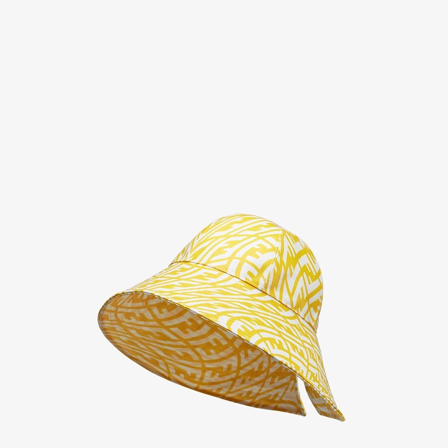 Yellow canvas hat - 1