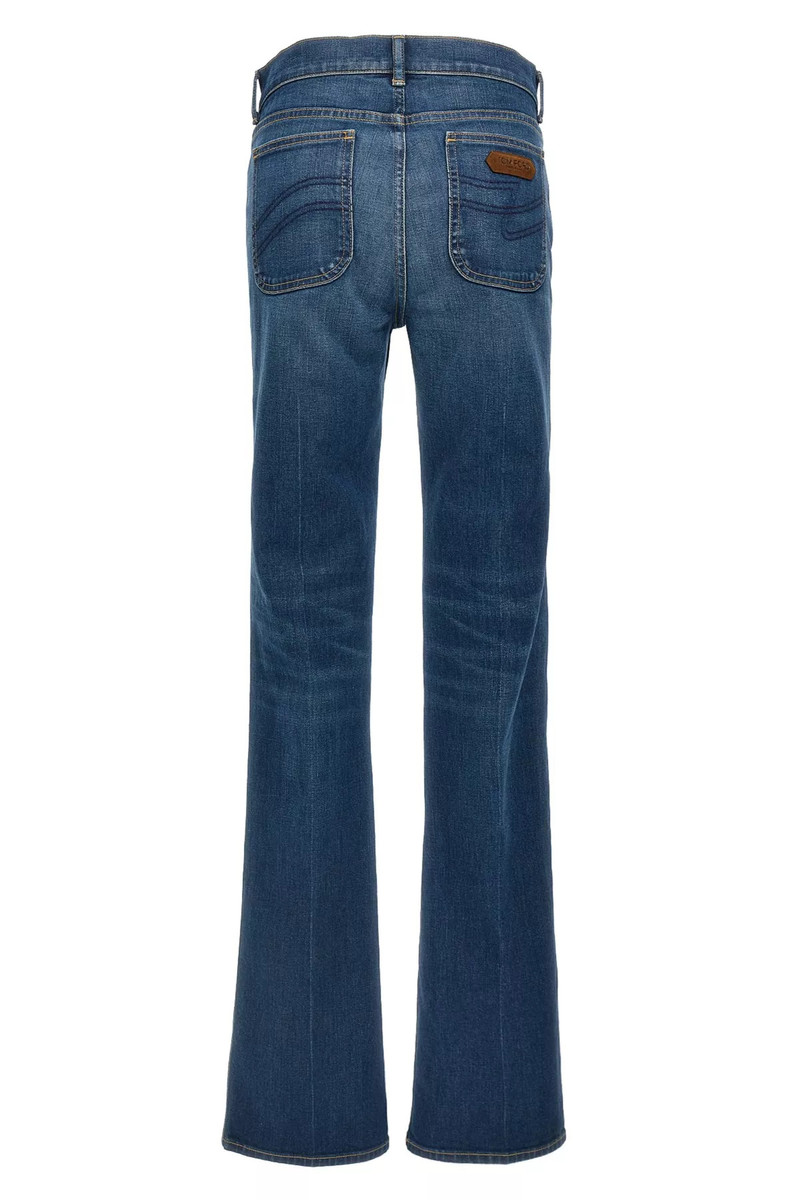TOM FORD 'Stone Washed Denim Flare' jeans outlook