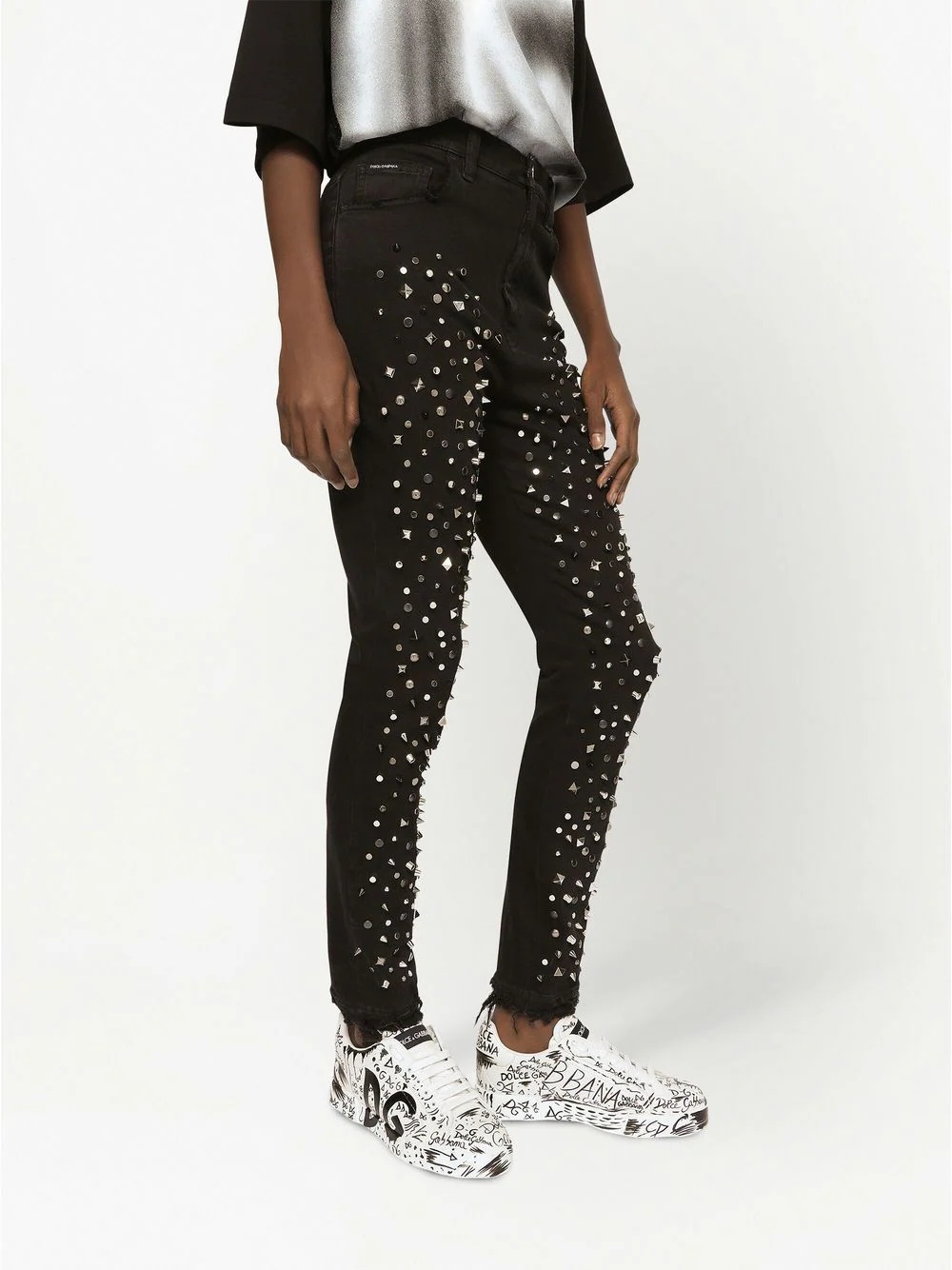 Audrey studded jeans - 5