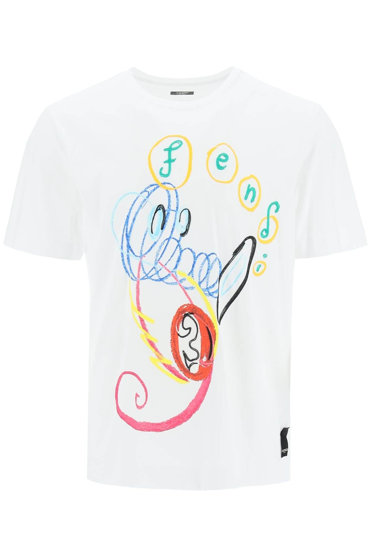 SEAHORSE PRINT T-SHIRT - 1