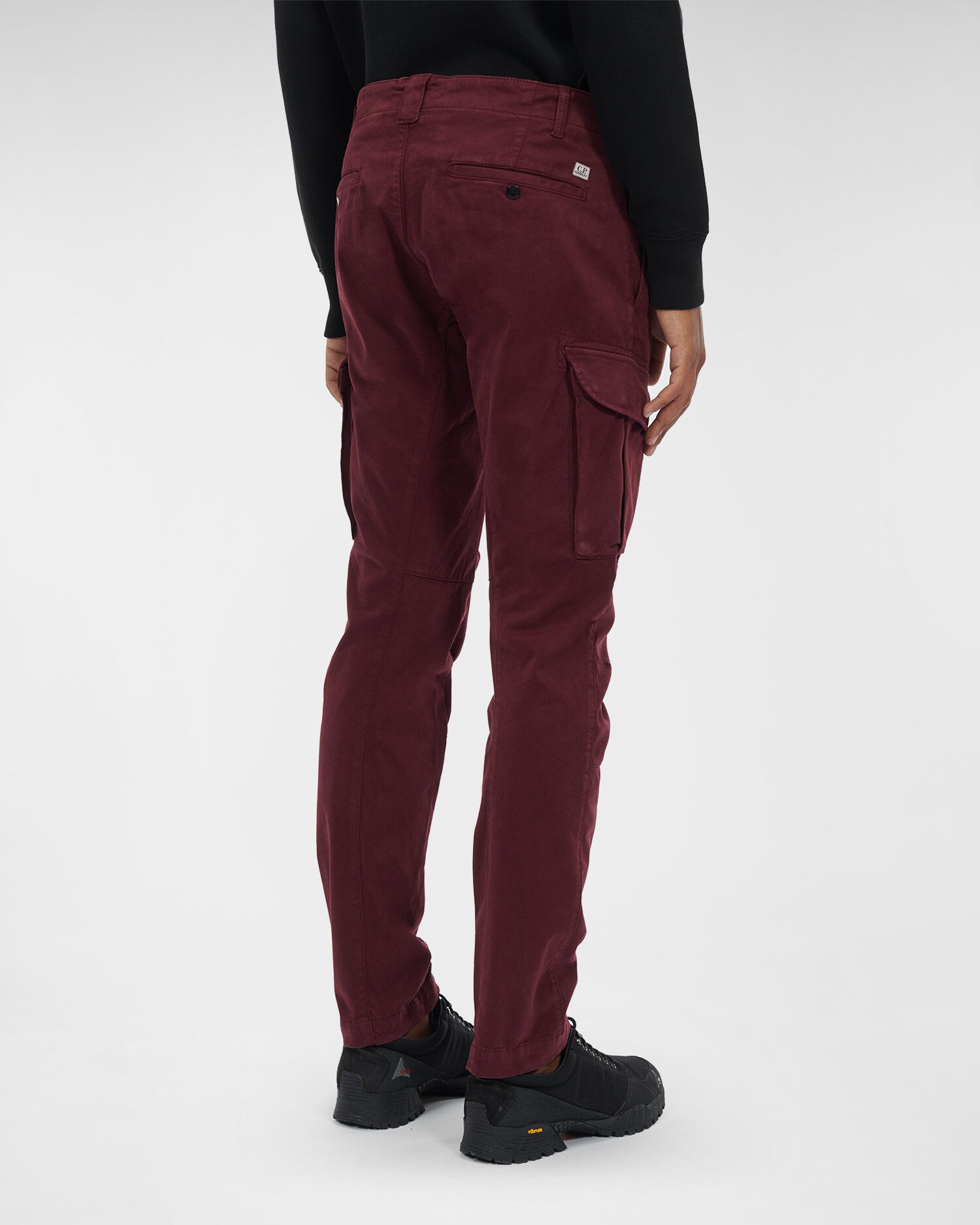 Stretch Sateen Cargo Pants Ergonomic Fit - 3
