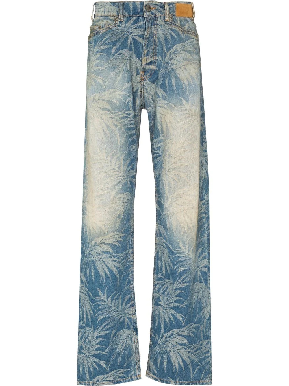 Jungle straight-leg jeans - 1