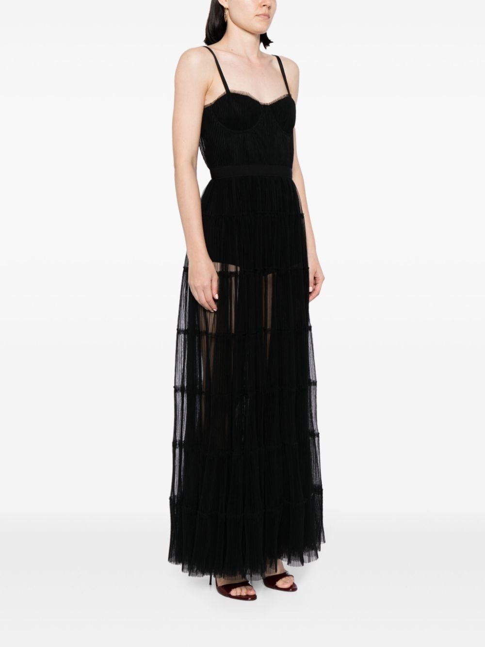 Deena pleated maxi dress - 3