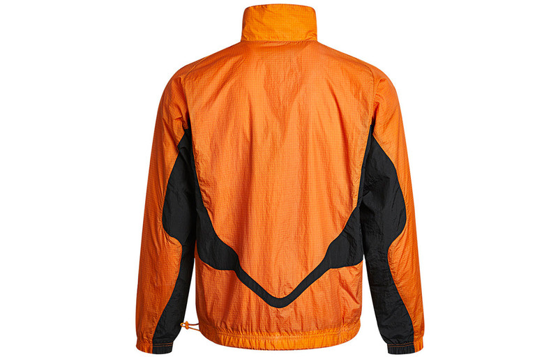 Jordan Air Jordan 23 EngineeRed Causual Sports Stand-up Collar Jacket Coat Male Orange CV2867-875 outlook