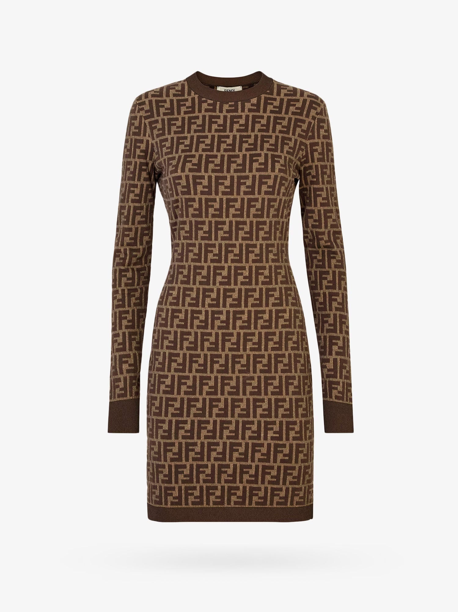 Fendi Woman Dress Woman Brown Dresses - 1