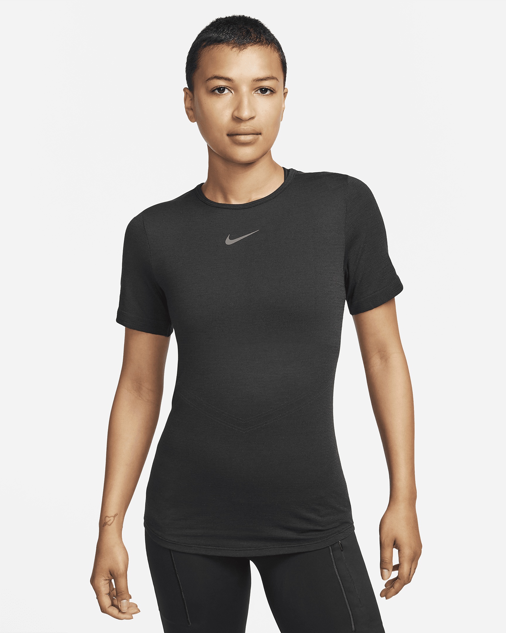 Nike Swift Wool Women's Dri-FIT Short-Sleeve Running Top - 1