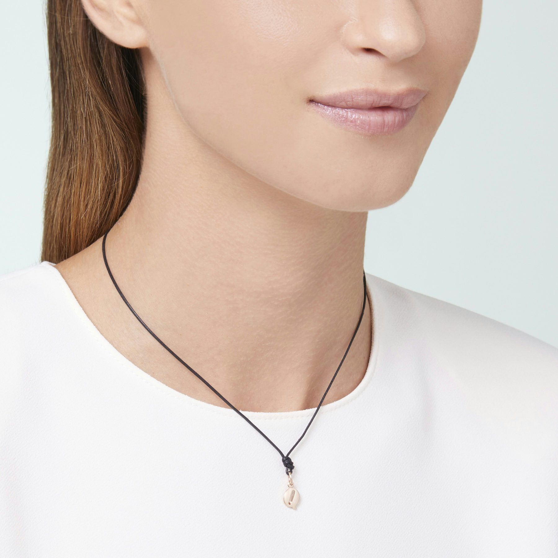 ROSE GOLD LETTER Q CHARM - 2