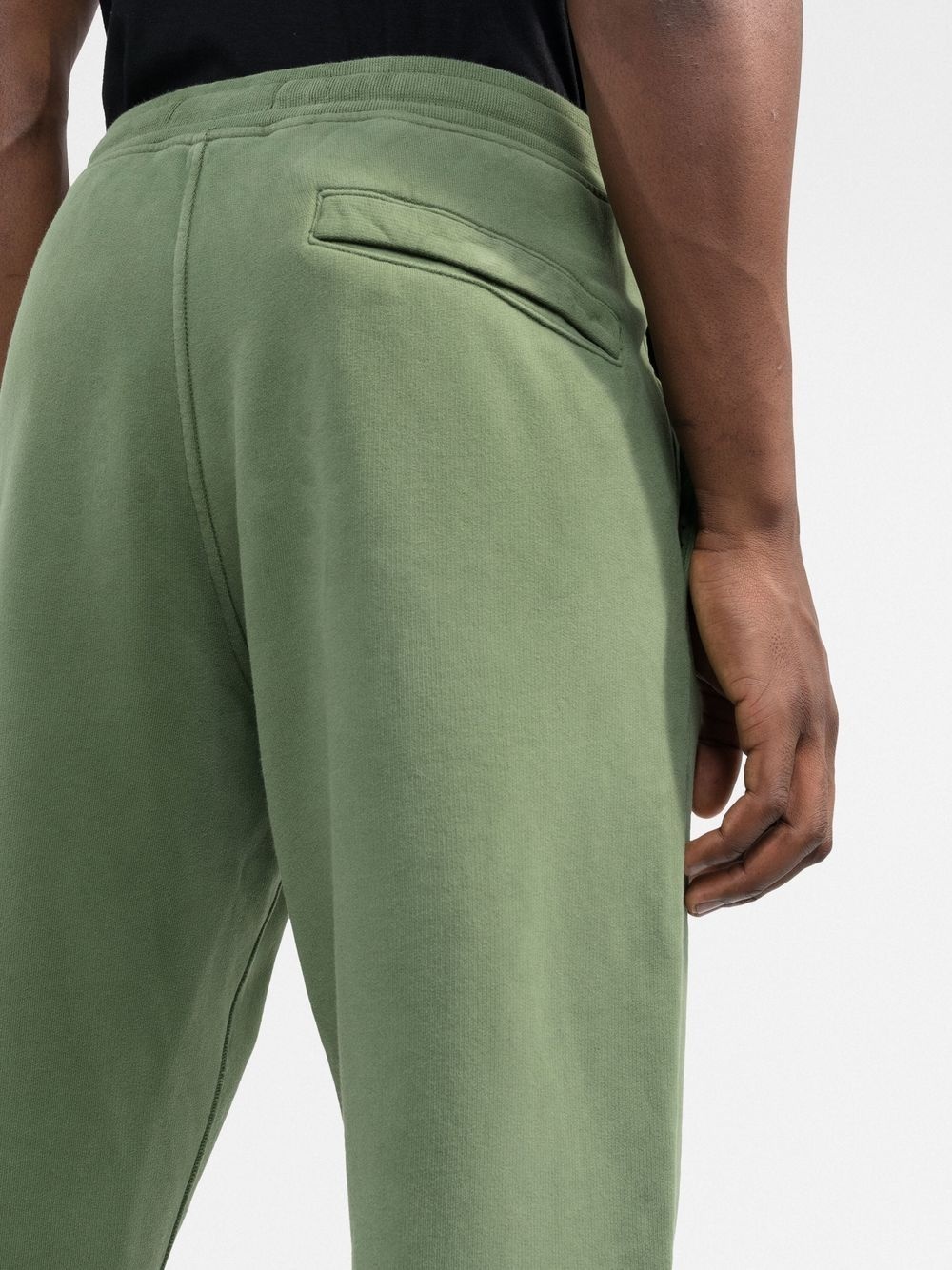 tapered fleece track trousers - 5