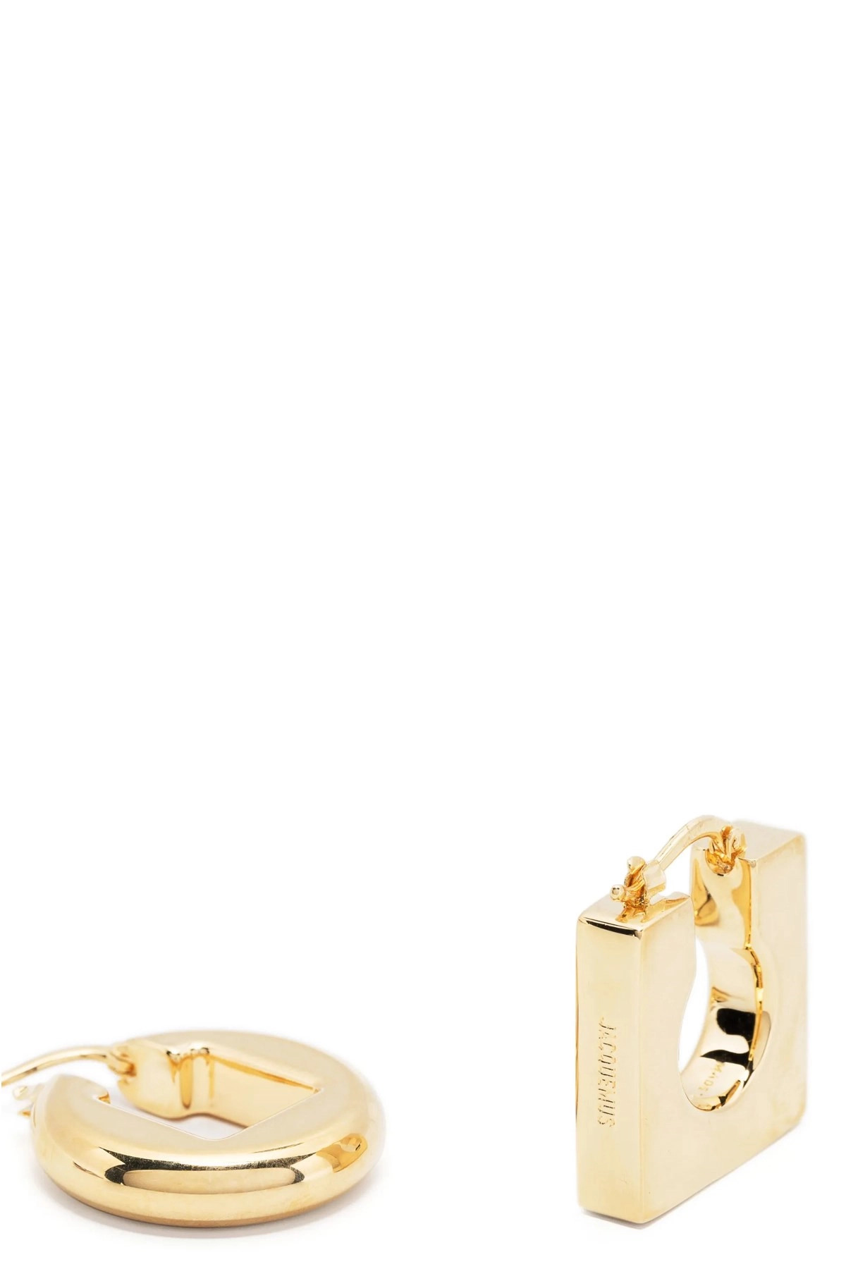 'Les Boucles Rond Carré' earrings - 3