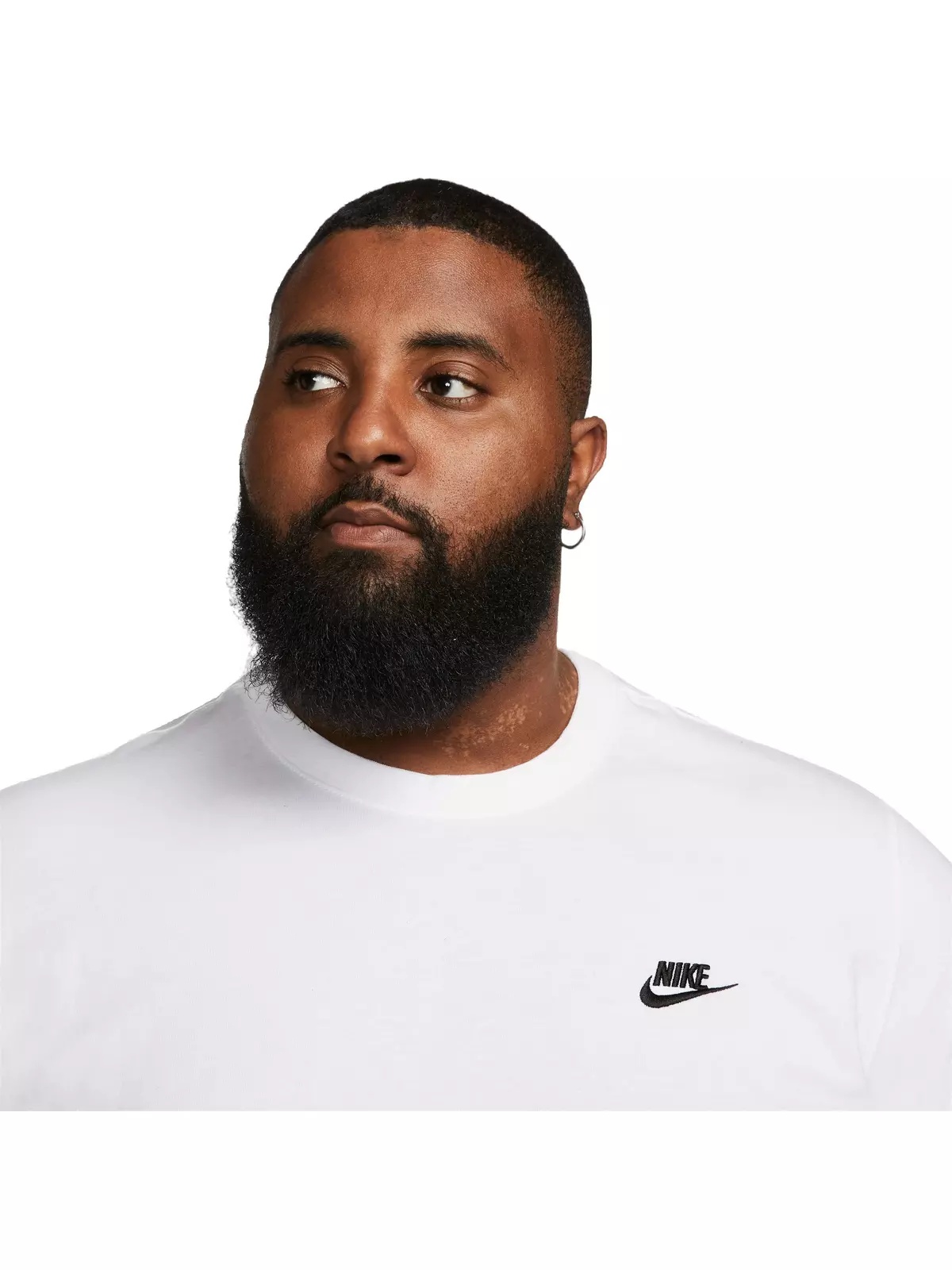 Men's Sportswear Long-Sleeve Tee-White - 4