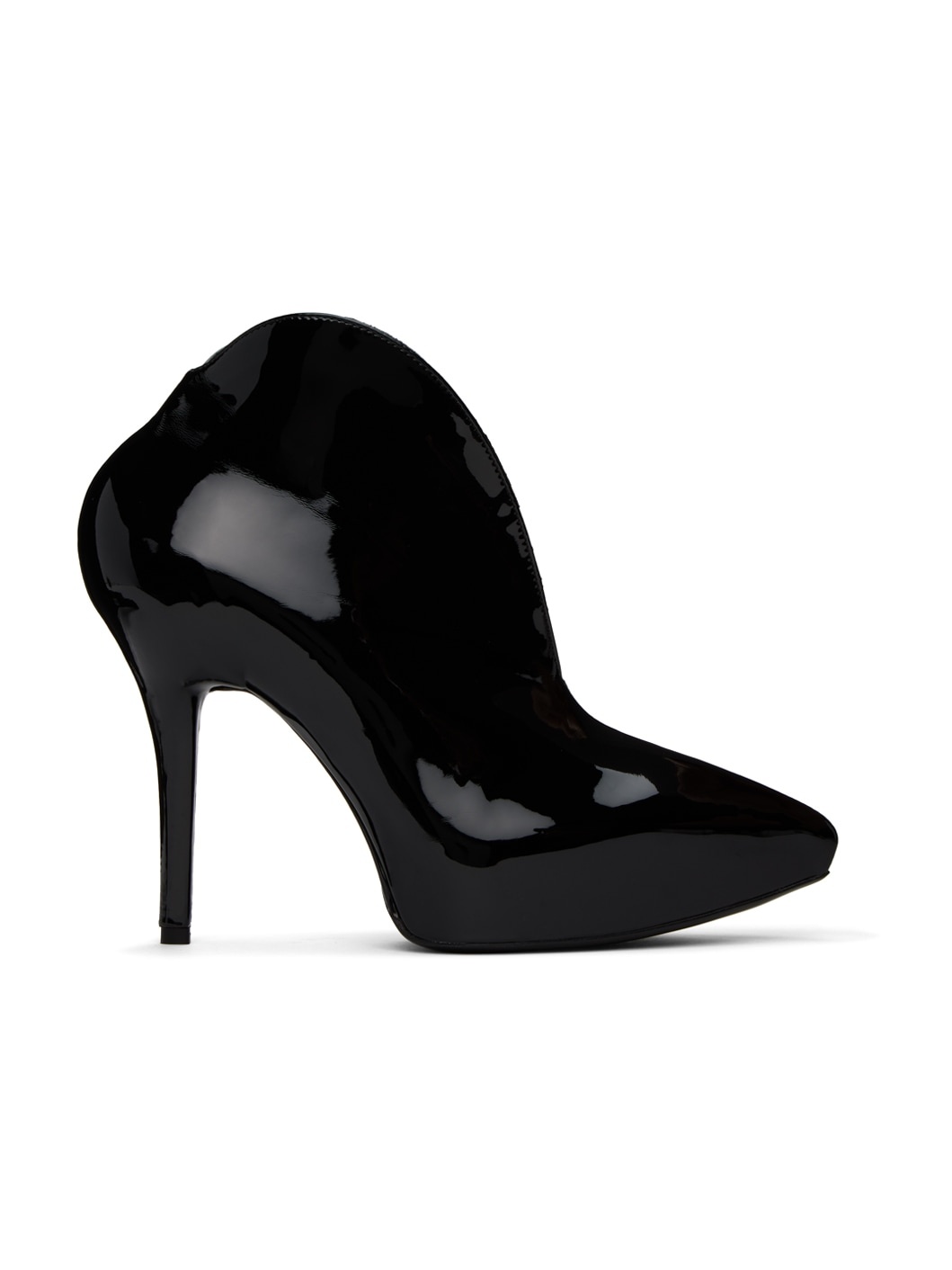 Black Slick Boots - 1