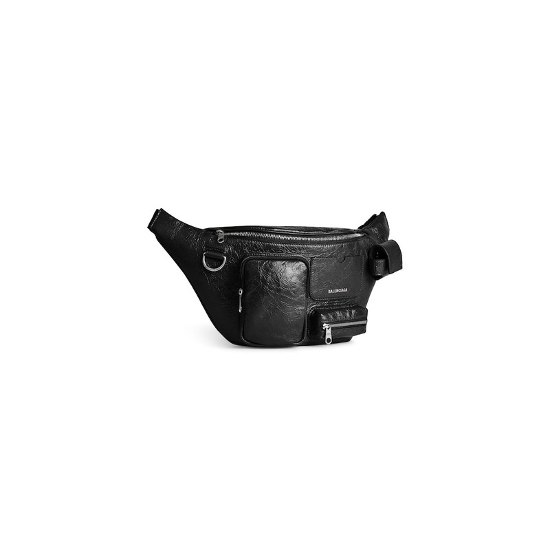 BALENCIAGA Men's Superbusy Beltpack in Black outlook