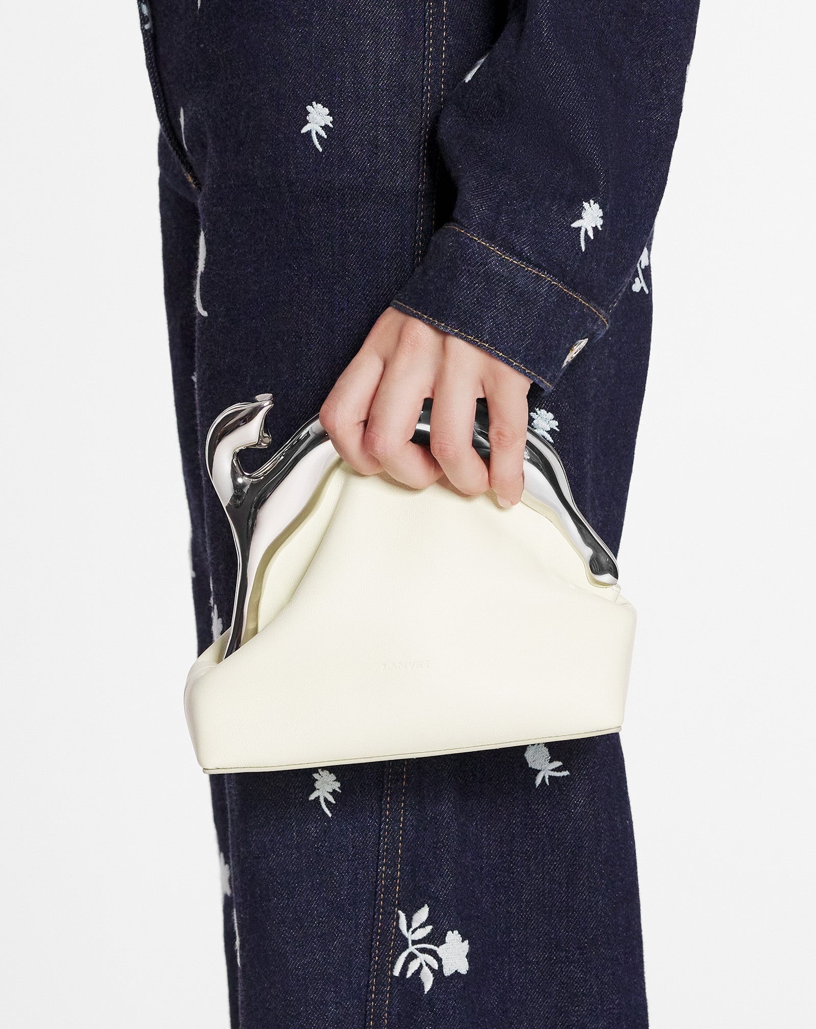 FUSION CAT LEATHER CLUTCH BAG - 2
