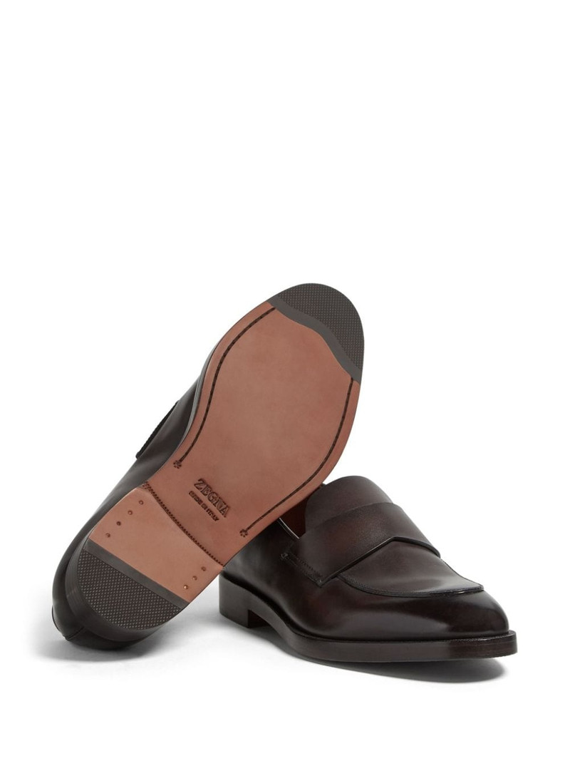 Torino 가죽 loafers 4