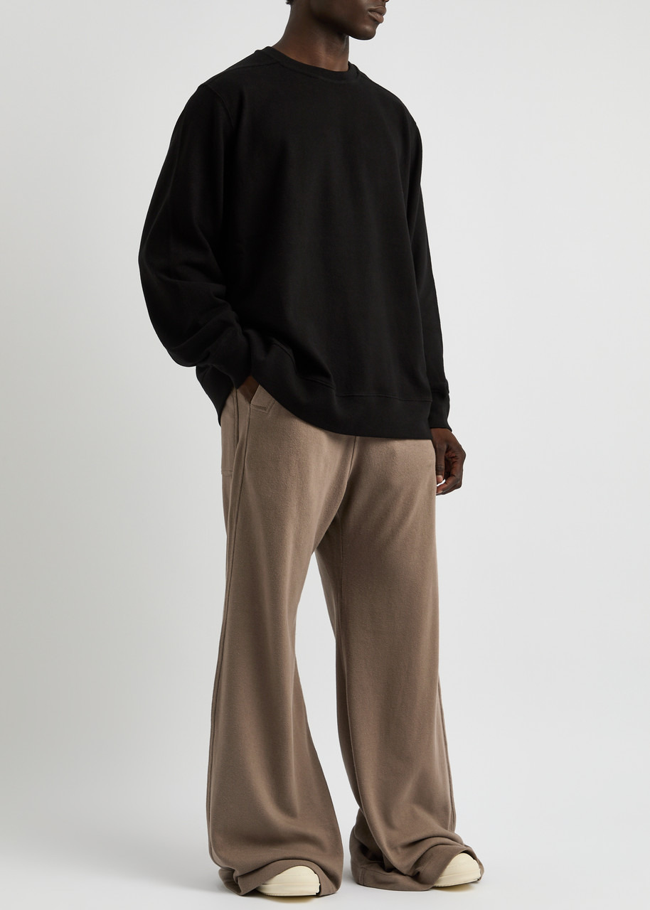 Rick Owens X Moncler Belas Wide-leg Cotton Sweatpants - 4