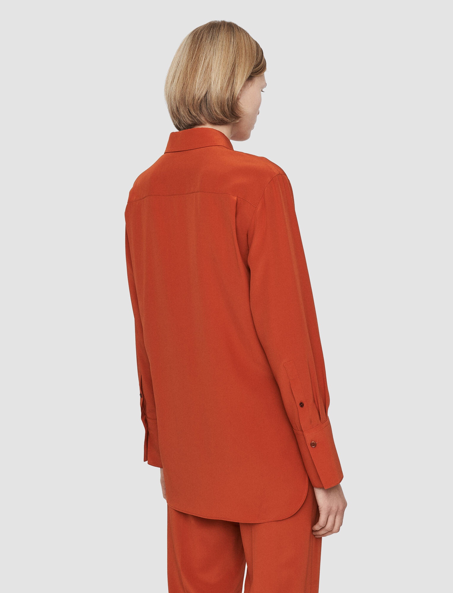 Silk Crepe de Chine Joe Blouse - 4